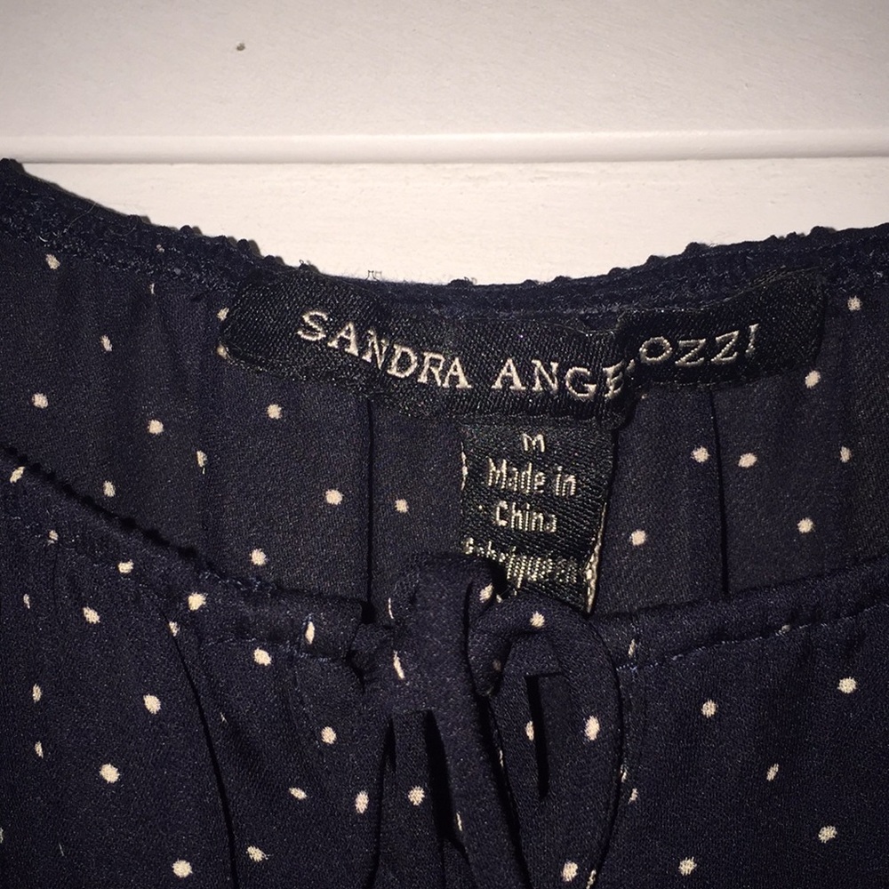 Sandra Angelozzi Silk Top. Medium - image 2